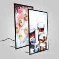 Glass LED Light Box for Restaurant